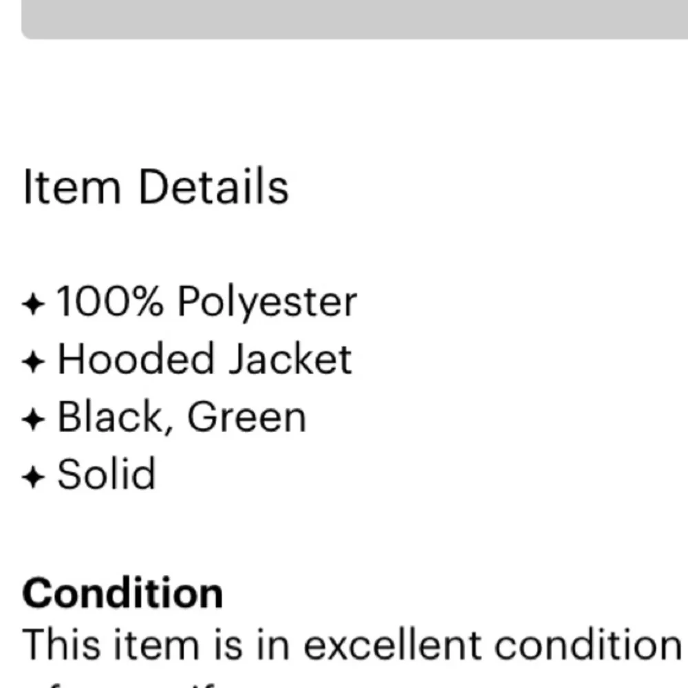 26 international athletic connection Hood cargo jacket Large women’s black - Picture 3 of 4